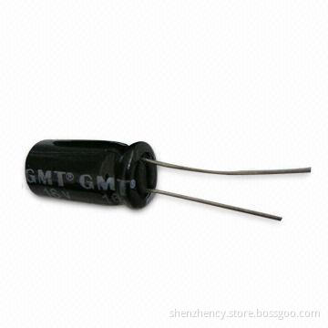 6.3 to 450V Electrolytic Capacitor with 10μF Capacitance, Comes in Standard Type